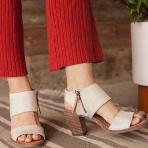 TOMS Majorca Cutout Sandal worn only a handful of times!